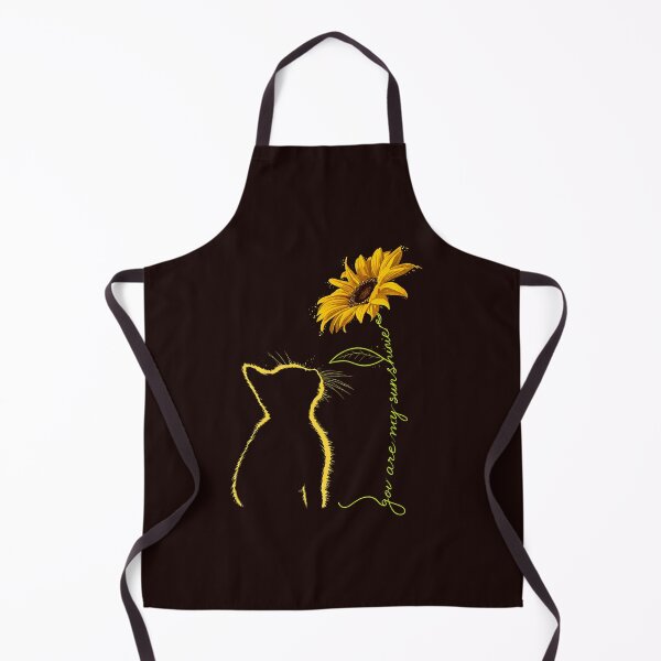Item preview, You are my Sunshine Cat & Sunflower | Cute Neon Light Art designed and sold by Next Level Prints.