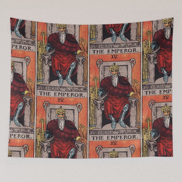 Item preview,  Vintage Seamless - The Emperor Tarot Card Pattern  designed and sold by energyoflove333.