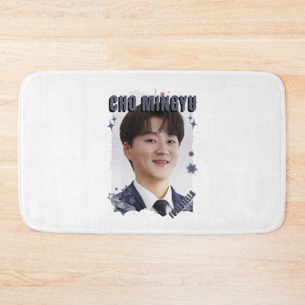 Item preview, Forestella Cho Mingyu Global Vocal KPOP Boy Group Black and White Collage Digital Art Portrait designed and sold by AJUNICE STUDIO.