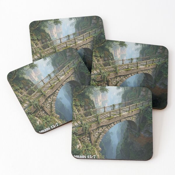 Item preview, Grace Builds Bridges, Not Ravines | Romans 15:7 designed and sold by DBVisuals.
