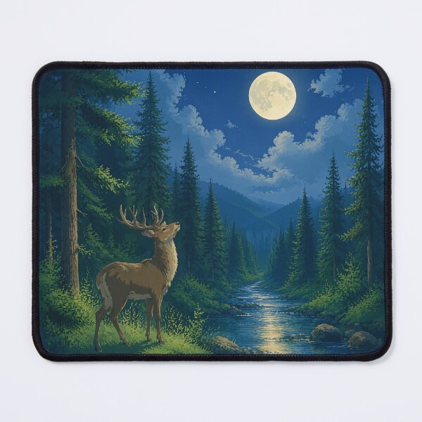 Item preview, Deer in Forest designed and sold by The Terrace Touch.