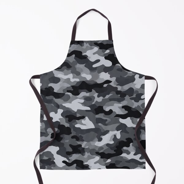 Item preview, Urban Camo Pattern - Grey Black & White Blob Camouflage Design designed and sold by Yoruhara.