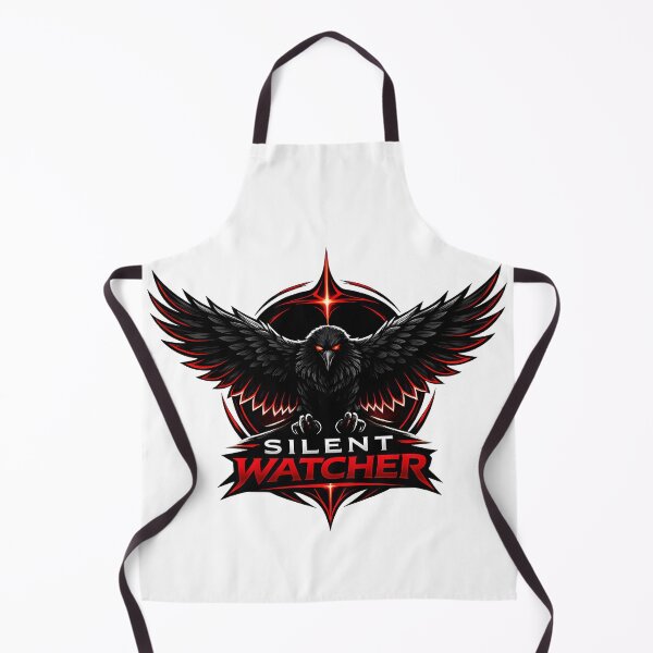 Item preview, Silent Watcher Raven Dark Gothic Emblem designed and sold by CreativeMindsetLab.