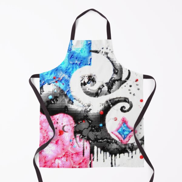 Item preview, yin and flow C cracked lava colorful geometric abstract design designed and sold by SmashingDeals.