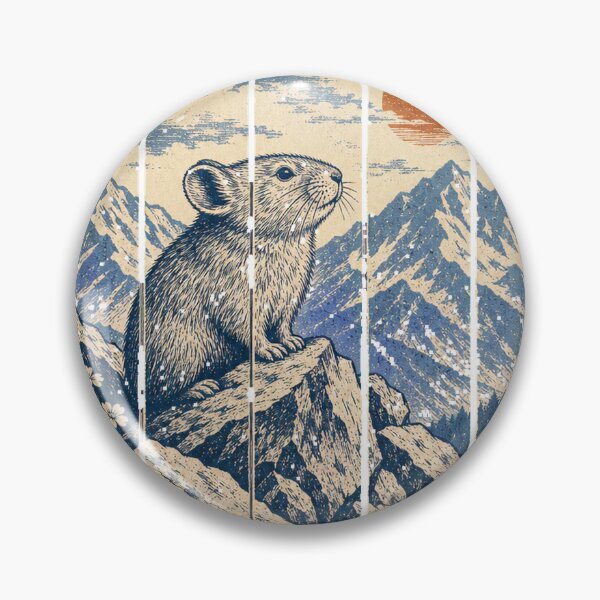 Item preview, Pika on the Rocky Talus Slope designed and sold by VisualArtsOasis.