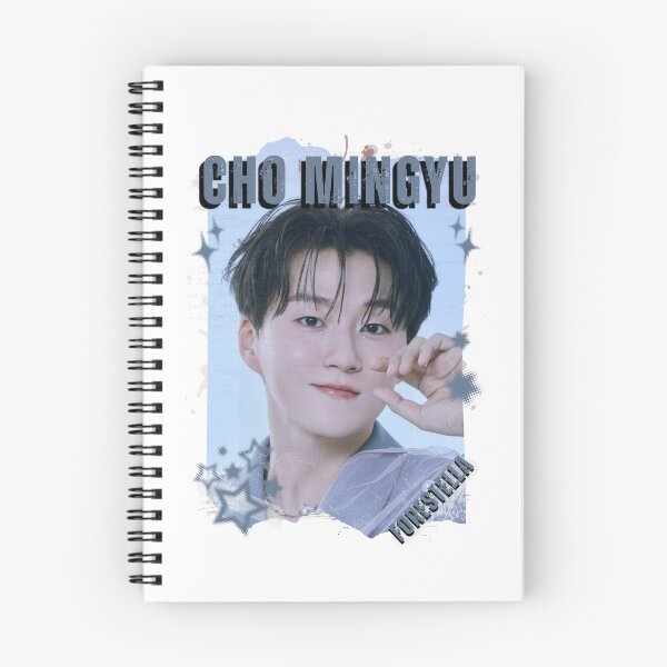 Item preview, Forestella Cho Mingyu Global Vocal KPOP Boy Group Black and White Collage Digital Art Portrait designed and sold by AJUNICE STUDIO.