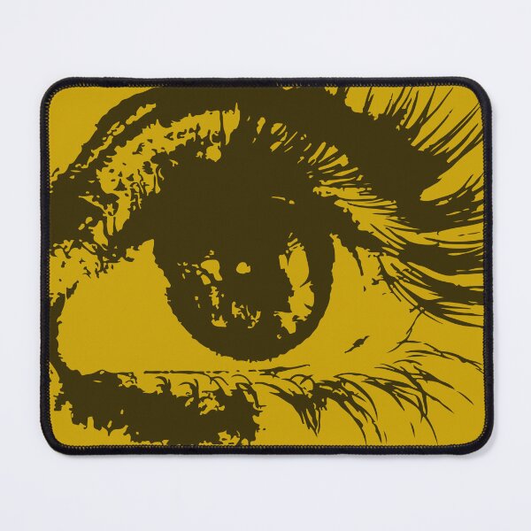 Item preview, Yellow Eyeball – Vintage Surreal Eye Design designed and sold by darametzgerart.
