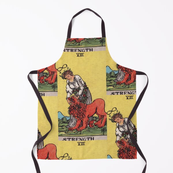 Item preview, Vintage Seamless - Strength Tarot Card Pattern designed and sold by energyoflove333.