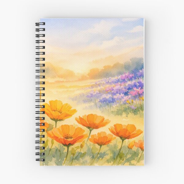 Item preview, Californian Poppies and Cornflowers designed and sold by PurrfectWhisper.