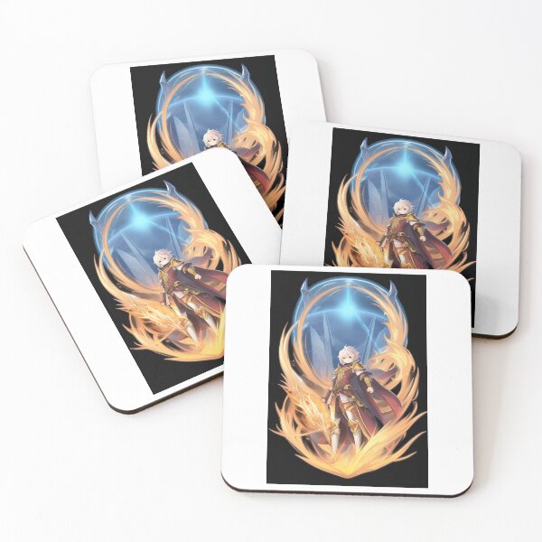 Item preview, Art - Stylized Fantasy Character, Flaming Manga Illustration designed and sold by AnimeShin.