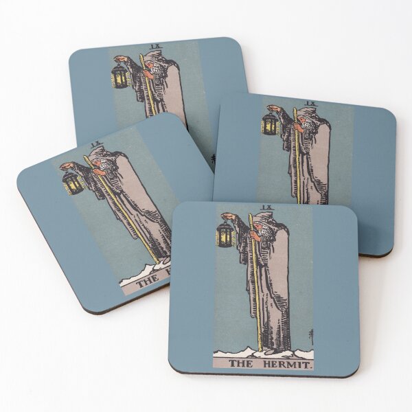 Item preview,   Vintage Seamless - Hermit Tarot Card Pattern  designed and sold by energyoflove333.