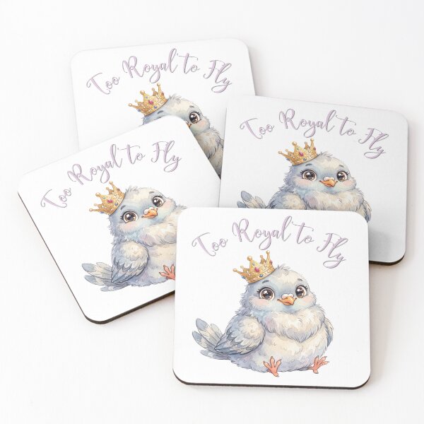 Item preview, Too Royal to Fly | Cute Crowned Pigeon Funny Meme Design designed and sold by HelgaCraftery.