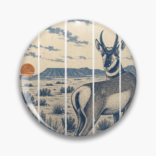Item preview, Pronghorn in the Sagebrush Plains designed and sold by VisualArtsOasis.