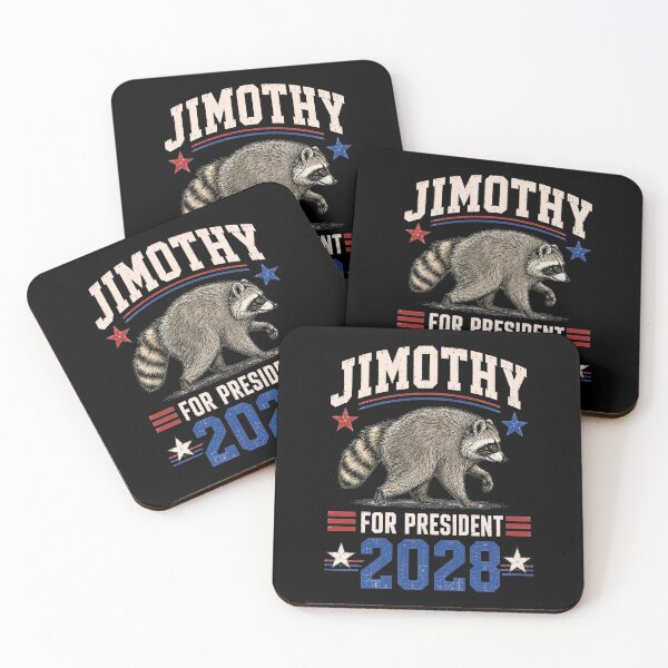 Item preview, Funny Raccoon Timothy Jimothy for President 2028 Meme 2 designed and sold by sentfromemily.