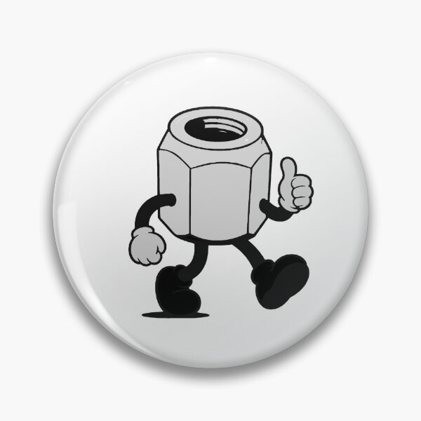 Item preview, Walking Lug Nut Sticker designed and sold by keem03.