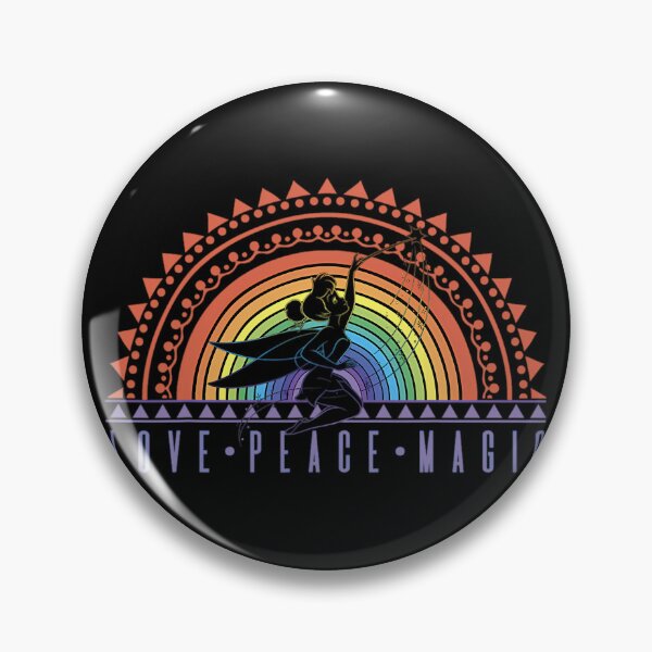 Item preview, Tinker Bell Love Peace Magic Rainbow designed and sold by hilariousT.