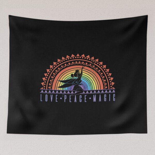 Item preview, Tinker Bell Love Peace Magic Rainbow designed and sold by hilariousT.