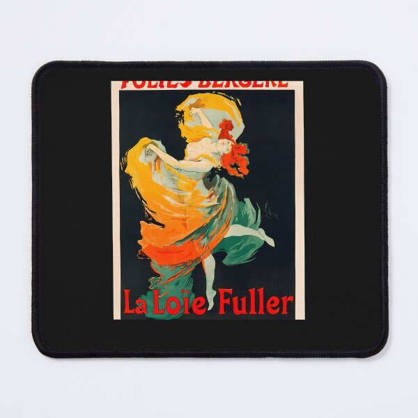Item preview, 1897 Vintage Poster - Folies Bergere Loie Fuller - Jules Chret designed and sold by rachelawtreyo.
