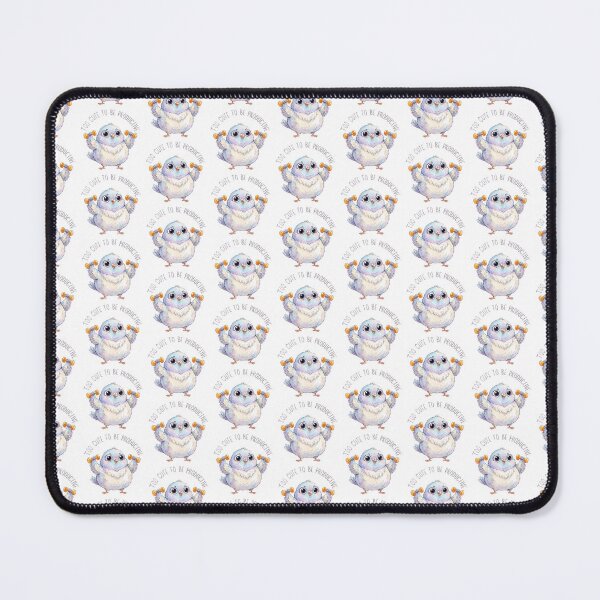 Item preview, Too Cute to Be Productive | Funny Workout Pigeon Meme Design designed and sold by HelgaCraftery.