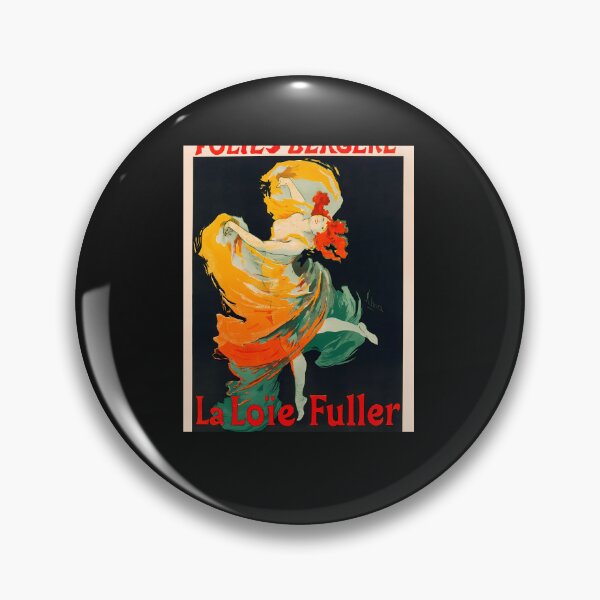 Item preview, 1897 Vintage Poster - Folies Bergere Loie Fuller - Jules Chret designed and sold by rachelawtreyo.