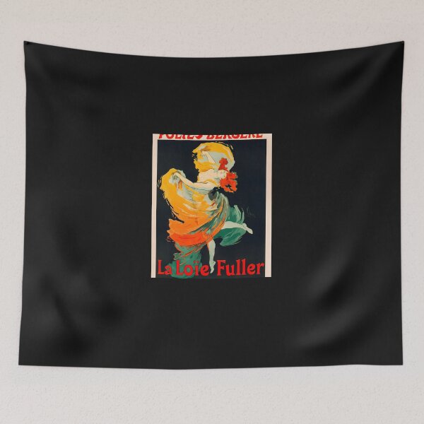 Item preview, 1897 Vintage Poster - Folies Bergere Loie Fuller - Jules Chret designed and sold by rachelawtreyo.
