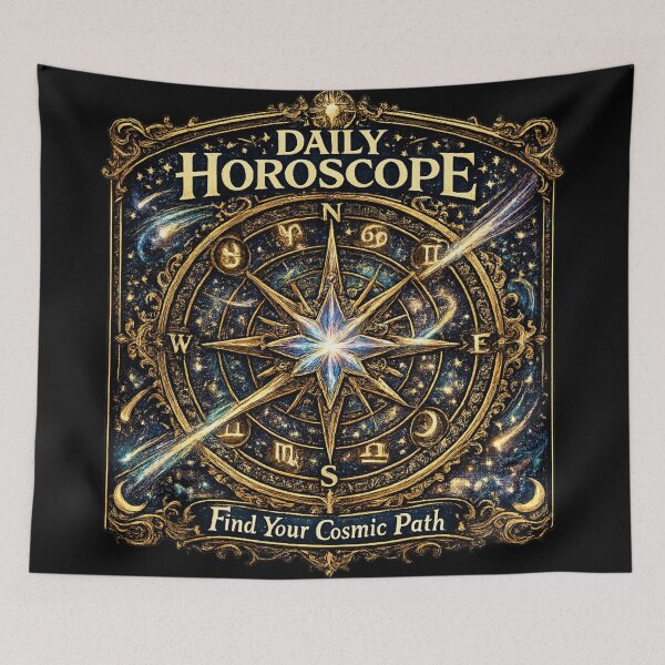 Item preview, Daily Horoscope Cosmic Compass | Zodiac Navigation Astrology Design designed and sold by irfanshikh.