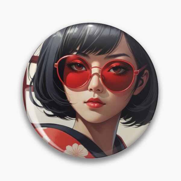 Item preview, Stylish 1970s Japanese Woman  designed and sold by GenesisArtis.