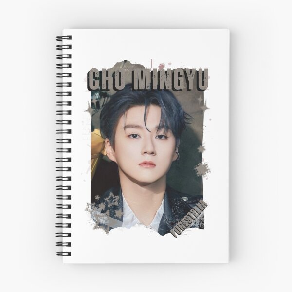 Item preview, Forestella Cho Mingyu Global Vocal KPOP Boy Group Black and White Collage Digital Art Portrait designed and sold by AJUNICE STUDIO.
