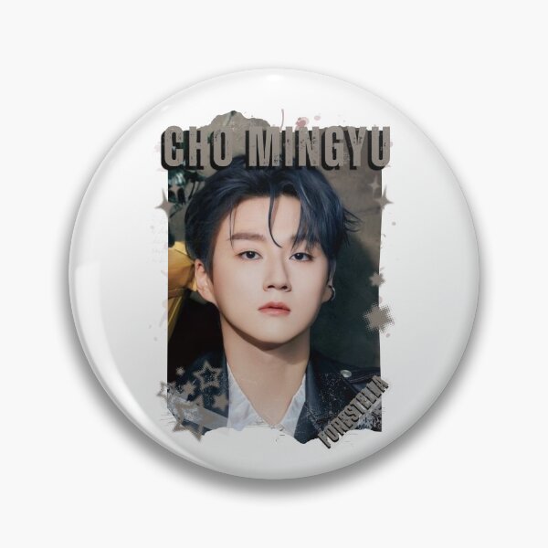 Item preview, Forestella Cho Mingyu Global Vocal KPOP Boy Group Black and White Collage Digital Art Portrait designed and sold by AJUNICE STUDIO.