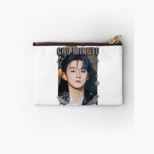 Item preview, Forestella Cho Mingyu Global Vocal KPOP Boy Group Black and White Collage Digital Art Portrait designed and sold by AJUNICE STUDIO.