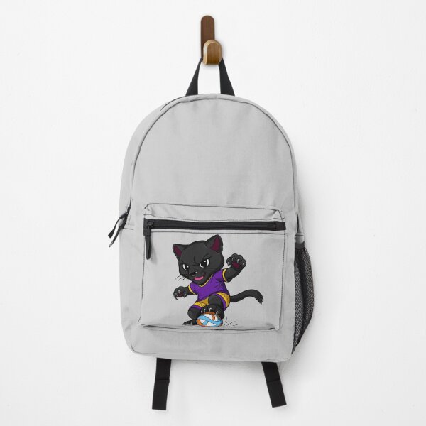 Item preview, Cute Panther Playing Football Cartoon designed and sold by Phyllya Design.