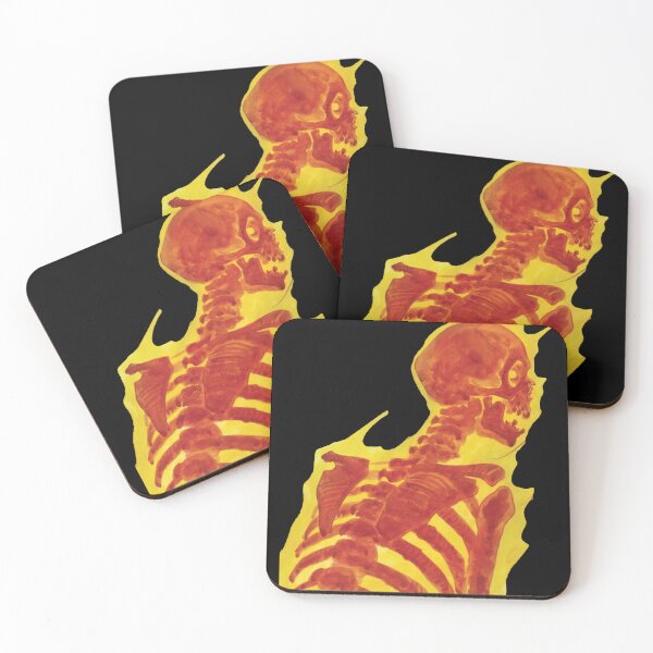 Item preview, Flaming Skeleton Art designed and sold by 808 Design.