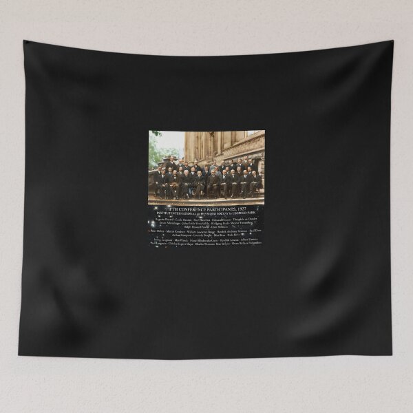 Item preview, 1927 Solvay Conference (Deep Space Ngc3660 Bg) designed and sold by rachelawtreyo.