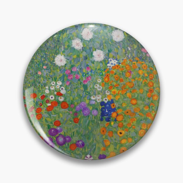 Item preview, Klimt Bauerngarten Cottage Garden Floral Print 1907 designed and sold by BuckaBaby.