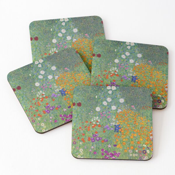 Item preview, Klimt Bauerngarten Cottage Garden Floral Print 1907 designed and sold by BuckaBaby.