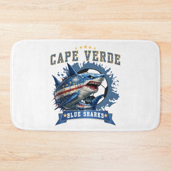 Item preview, Cape Verde Football Vintage Supporter T-Shirt | Blue Sharks Fan Gift | Soccer Lover Graphic Tee designed and sold by Teetreasure2.