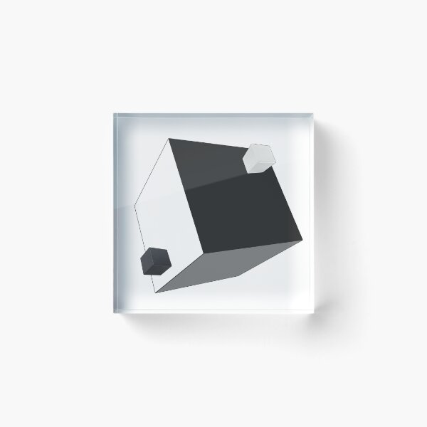 Artikelvorschau, Yin Yang im Kubus entworfen und verkauft von Good Bad Bot.