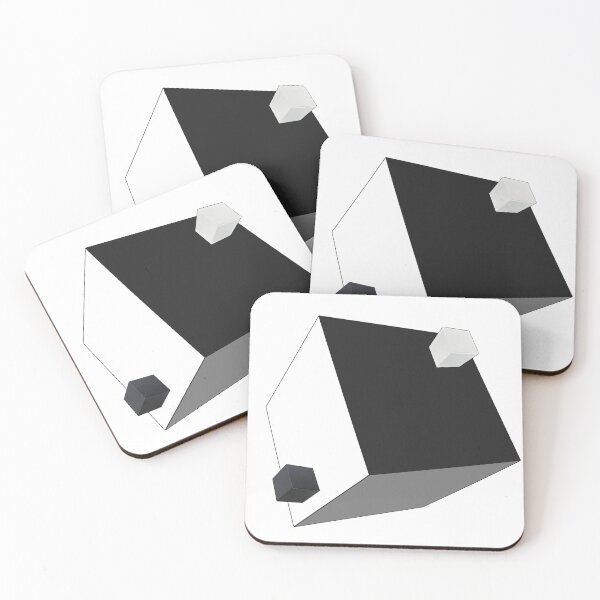 Item preview, Cubed Yin Yang  designed and sold by Good Bad Bot.