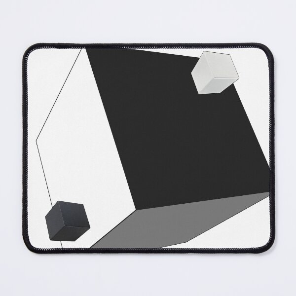 Item preview, Cubed Yin Yang designed and sold by Good Bad Bot.