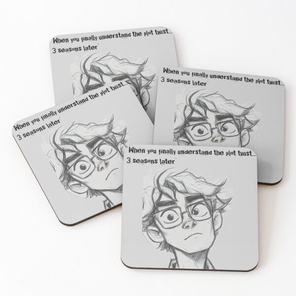 Item preview, Funny Shocked Guy With Glasses Sketch Meme | Wide Eyes Reaction Face | Viral Cartoon Illustration designed and sold by Craft-Qasba .
