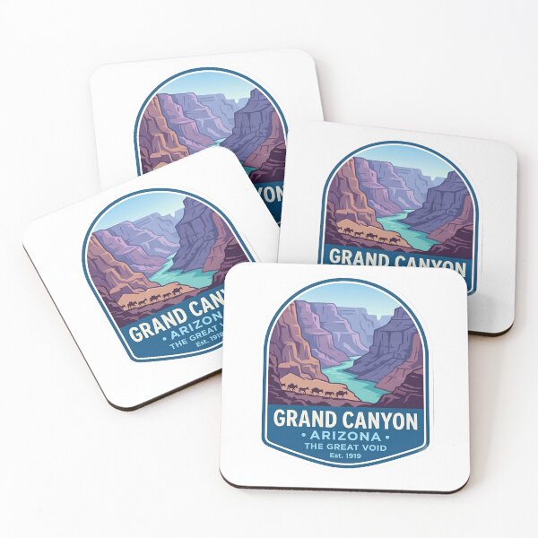 Item preview, Grand Canyon Arizona The Great Void Vintage Trail Badge designed and sold by LittleArij.