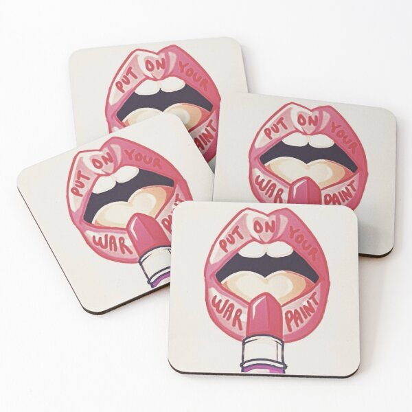 Item preview, Lipstick Mouth Retro Confidence Theme designed and sold by Adronia.