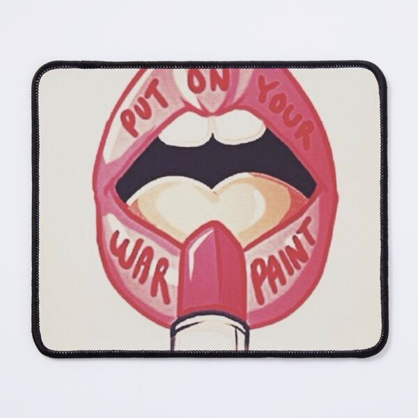 Item preview, Lipstick Mouth Retro Confidence Theme designed and sold by Adronia.