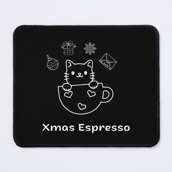 Item preview, Xmas Espresso | Espresso Yourself Cats | Cute Christmas Espresso Cat designed and sold by ContigoART.