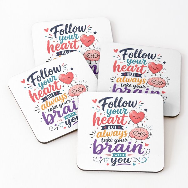 Item preview, Follow your heart but always take your brain with you designed and sold by nimmitrends.