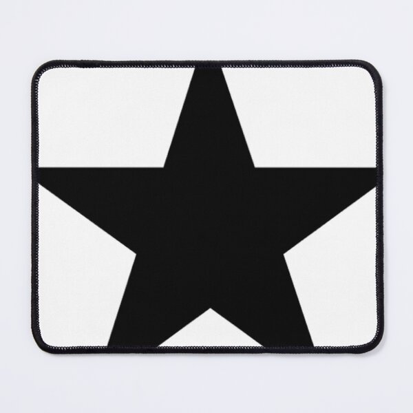 Item preview, Black Star Silhouette designed and sold by PixelQalam.