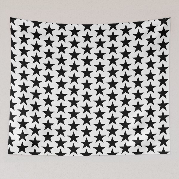 Item preview, Black Star Silhouette designed and sold by PixelQalam.