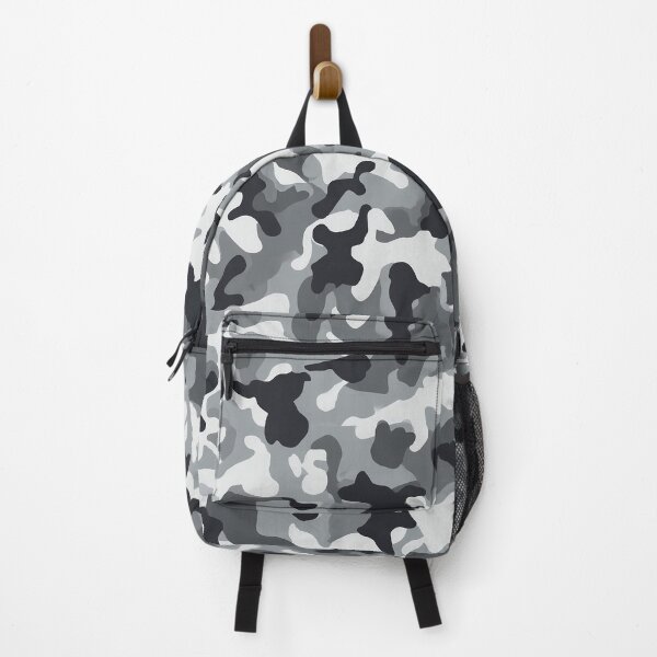 Item preview, Oversized Urban Camo Pattern - Bold Grey Black & White Camouflage designed and sold by Nine Lives Studio.