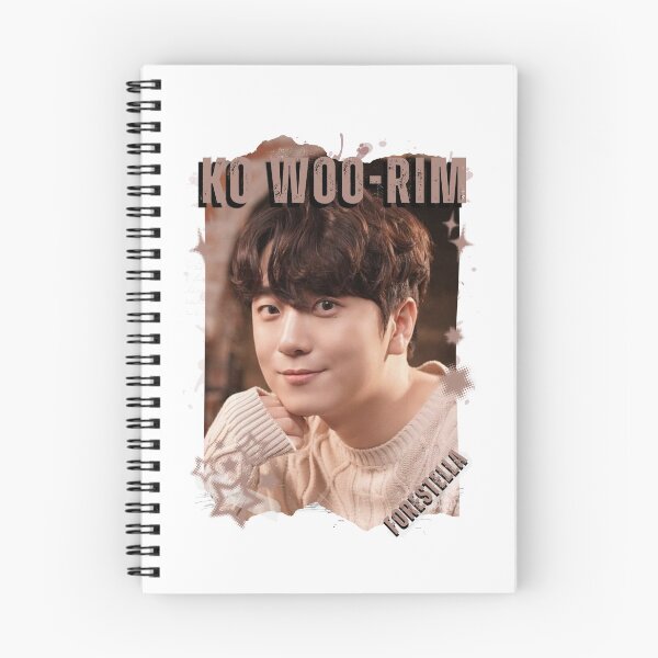 Item preview, Forestella Ko Woo-rim Global Vocal KPOP Boy Group Black and White Collage Digital Art Portrait designed and sold by AJUNICE STUDIO.