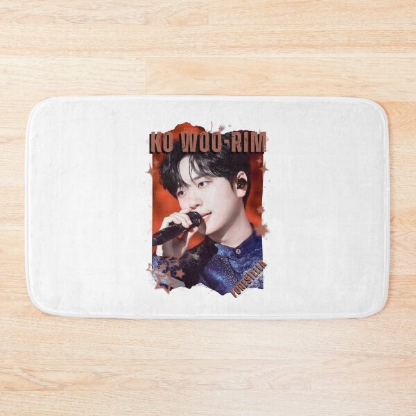 Item preview, Forestella Ko Woo-rim Global Vocal KPOP Boy Group Black and White Collage Digital Art Portrait designed and sold by AJUNICE STUDIO.